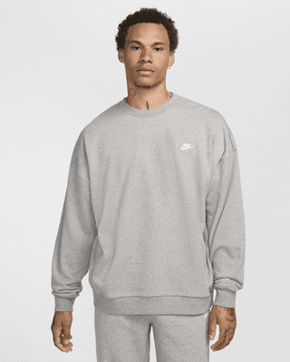 Nike Club Fleece Men's Oversized French Terry Crew. Nike CA