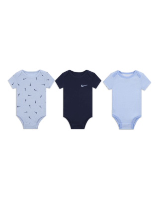 Детские  Nike Baby Essentials Baby (0-9M) 3-Pack Bodysuits