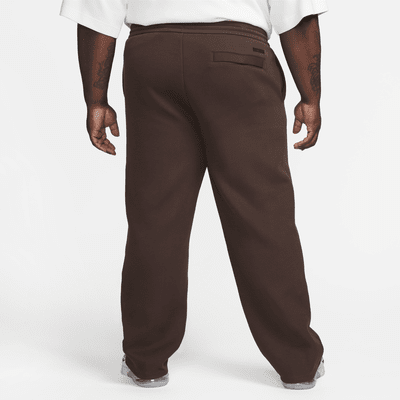 Nike Sportswear Tech Fleece Reimagined-sweatpants med løs pasform og åben kant til mænd