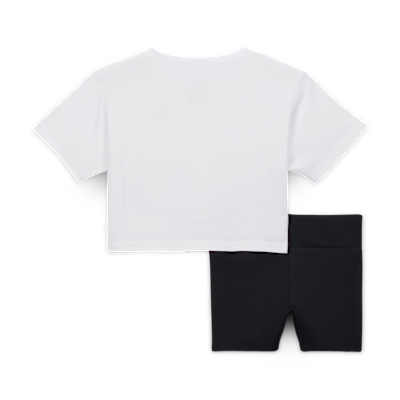 Nike Baby (12-24M) Wild Flower Boxy T-Shirt and Shorts Set