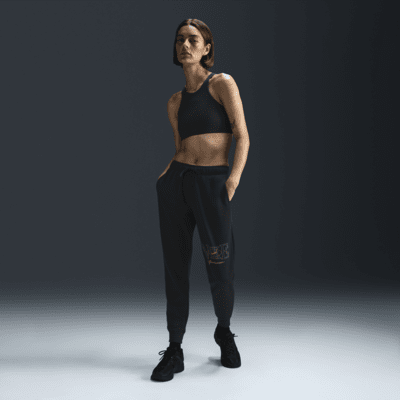 Nike Sportswear Club Fleece Joggingbroek met halfhoge taille voor dames