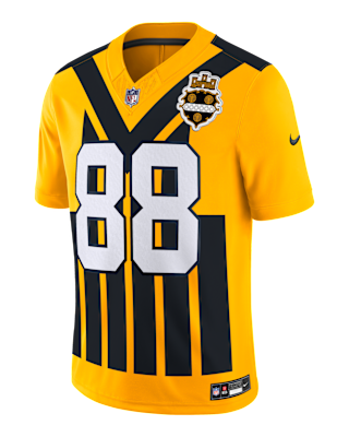 Мужские джерси Pat Freiermuth Pittsburgh Steelers Nike Dri-FIT NFL Limited Jersey