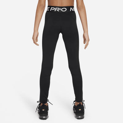 Nike Pro Leak Protection: Dívčí menstruační legíny Dri-FIT