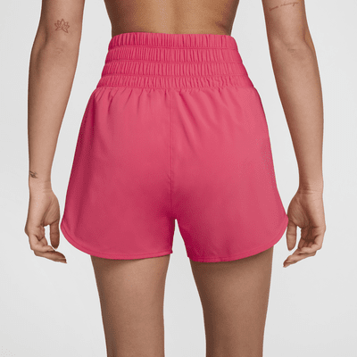 Shorts con forro de ropa interior Dri-FIT de tiro ultraalto de 8 cm para mujer Nike One