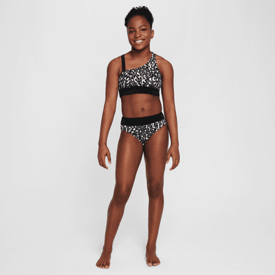 Nike Swim Wild asymmetrische monokini voor meisjes