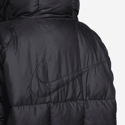 Nike Sportswear Swoosh Puffer PrimaLoft® Therma-FIT oversized damesjack met capuchon