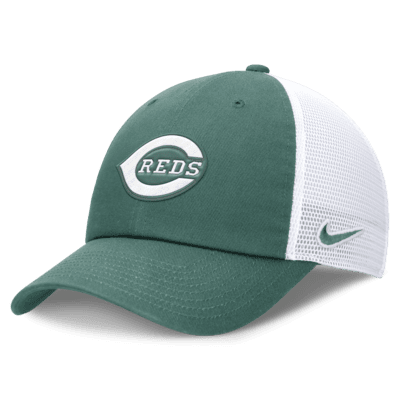 Cincinnati Reds Bicoastal Club Men's Nike MLB Trucker Adjustable Hat ...