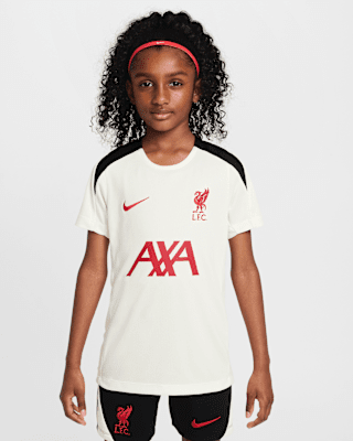 Подростковые шорты Liverpool FC Strike Special Edition Big Kids' Nike Dri-FIT Soccer Short-Sleeve Knit Top