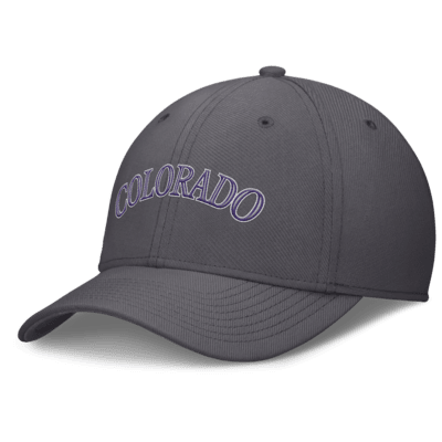 Colorado Rockies Swoosh Men's Nike Dri-FIT MLB Hat