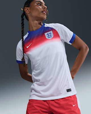 Женские джерси England 2025 Stadium Home (Women's Team) Nike Dri-FIT Soccer Replica Jersey