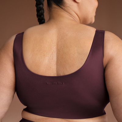 NikeSKIMS Shine Women's Scoop-Neck Bra Top