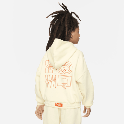 Nike Culture of Basketball Big Kids' Oversized Pullover Basketball Hoodie