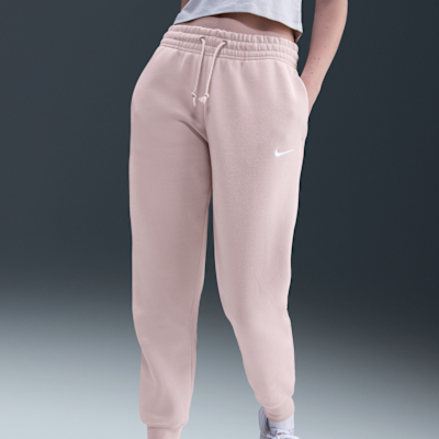 Nike Sportswear Phoenix Fleece-sweatpants med mellemhøj talje til kvinder
