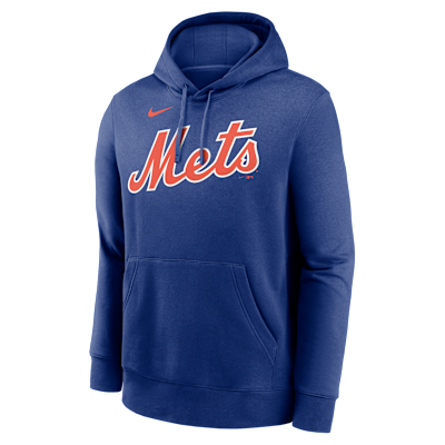 Francisco Lindor New York Mets Club Men's Nike MLB Pullover Hoodie