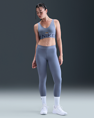 Женские тайтсы Nike Pro Mid-Rise Full-Length Leggings