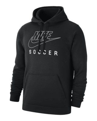 Мужское худи Nike Swoosh Club Fleece Soccer Pullover Hoodie