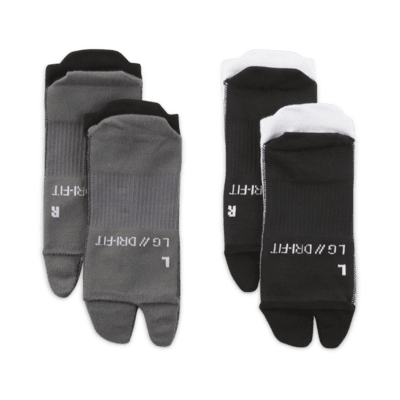 Nike Everyday Plus Lightweight No-Show Split-Toe Socks (2 Pairs). Nike ID