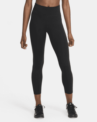Женские тайтсы Nike One Mid-Rise 7/8 Mesh-Paneled Leggings