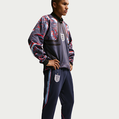 Nike İngiltere Strike Nike Dri-FIT Örgü Erkek Futbol Eşofman Altı görsel 4