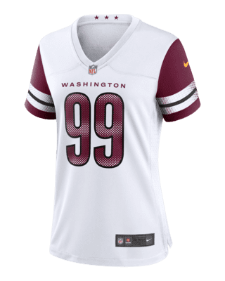 Jamin Davis Washington Commanders Game-Used #52 White Jersey vs