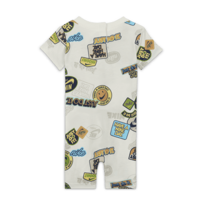 Nike Sportswear Baby (0-9M) Printed Tee Romper