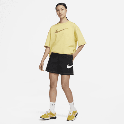 Nike Sportswear Swoosh 女款梭織高腰短褲