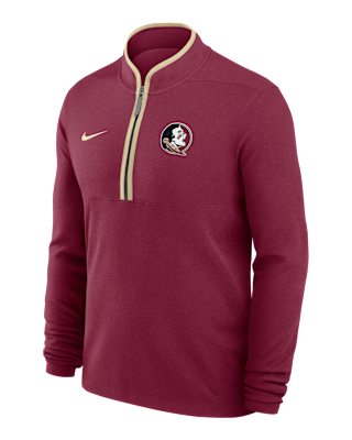 Мужские  Florida State Victory Nike Dri-FIT College 1/2-Zip Long-Sleeve Top