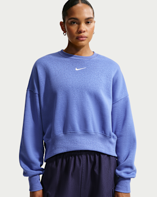 Женский свитшот Nike Sportswear Phoenix Fleece Over-Oversized Crew-Neck
