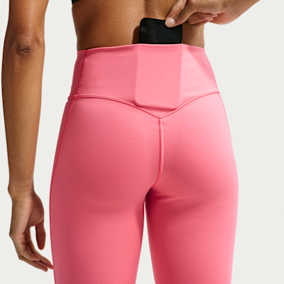 Leggings de cintura alta sin costura delantera de 7/8 para mujer Nike Universa