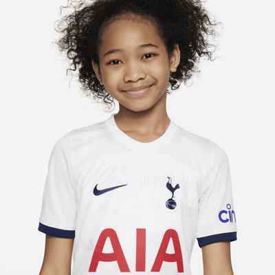 Jersey de fútbol Nike Dri-FIT del Tottenham Hotspur local 2023/24 Stadium para niños talla grande