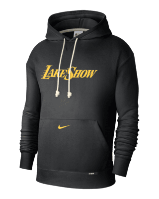 Мужское худи Los Angeles Lakers Standard Issue City Edition Nike Dri-FIT NBA Courtside Hoodie