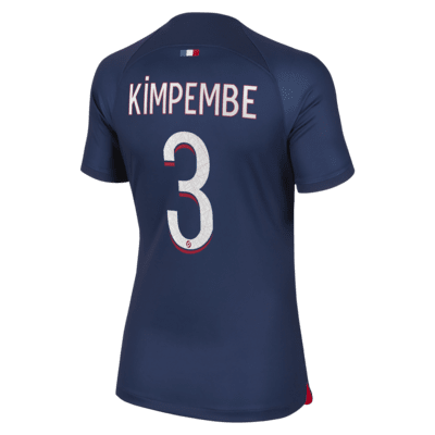 Presnel Kimpembe Paris Saint-Germain 2023/24 Stadium Home Women's Nike ...