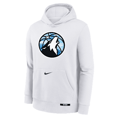 Minnesota Timberwolves Club City Edition Big Kids' Nike NBA Pullover Hoodie