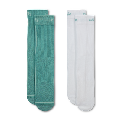 Nike Everyday Plus Calcetines largos ligeros (2 pares) - Mujer