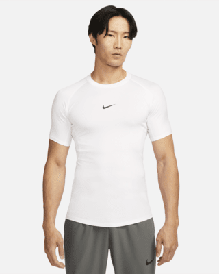 Мужские тайтсы Nike Pro Dri-FIT Tight Short-Sleeve Fitness Top для тренировок