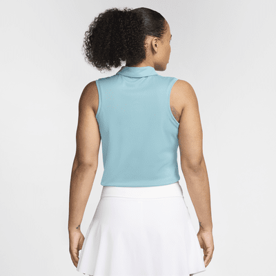 Polo de golf sin mangas para mujer Nike Dri-FIT Victory