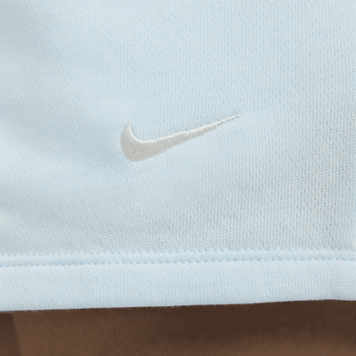 Nike Sportswear Chill Terry Pantalons curts de teixit French Terry i cintura mitjana de 10 cm - Dona