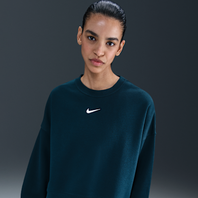 Nike Sportswear Collection Essentials Women's Oversized Fleece Crew Sweatshirt