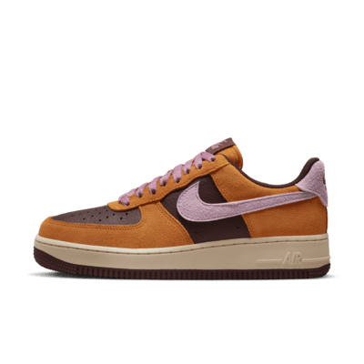 orange nike shoes air force 1