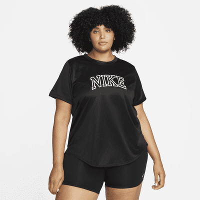 Nike Dri-FIT Swoosh Women's Short-Sleeve Running Top (Plus Size)