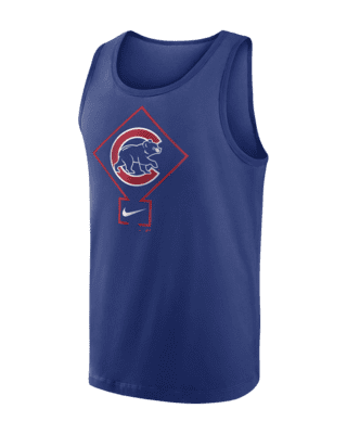 Мужские  Nike Diamond Logo Classic (MLB Chicago Cubs) Tank Top