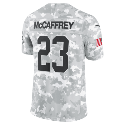 Christian McCaffrey San Francisco 49ers Salute to Service Men's Nike Dri-FIT NFL Limited Jersey