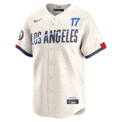 Jersey Nike Dri-FIT ADV de la MLB Limited para hombre Shohei Ohtani Los Angeles Dodgers City Connect