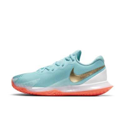 turquoise tennis shoes