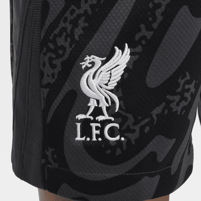 Liverpool FC 2024/25 Stadyum Kaleci Nike Dri-FIT Genç Çocuk Futbol Taraftar Şortu