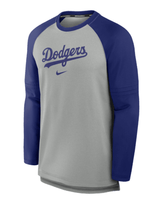 Мужская футболка Los Angeles Dodgers Authentic Collection Game Time Nike Breathe MLB Long-Sleeve