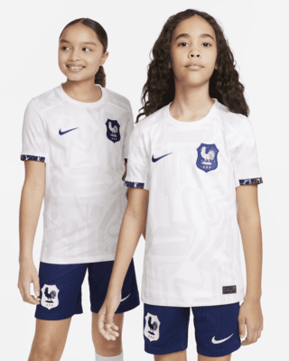 Подростковые джерси FFF 2023 Stadium Away Big Kids' Nike Dri-FIT Soccer Jersey