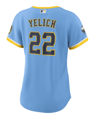 Milwaukee Brewers Nike Official Replica City Connect Jersey -Youth