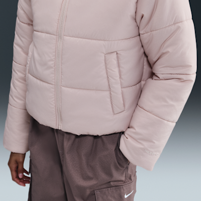 Chamarra con gorro Therma-FIT holgada para mujer Nike Sportswear Classic Puffer