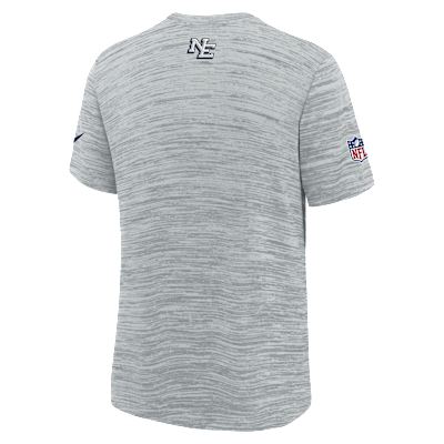 New England Patriots Rivalry Sideline Velocity Big Kids' Nike Dri-FIT NFL T-Shirt